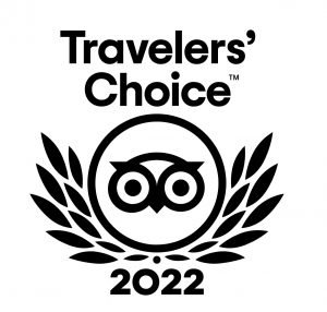 Logo Travelers' Choice Trip Advisor for Frank de Falco